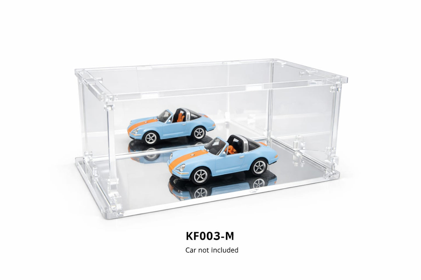 KF003-M — Mirrored Base Display Case