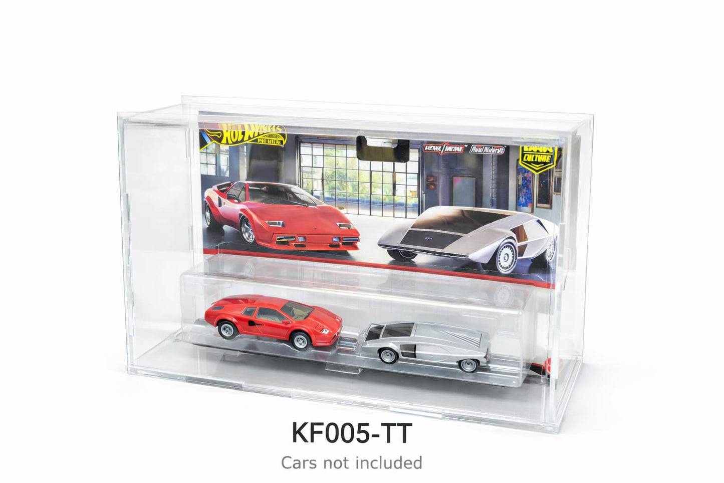 KF005-TT Team Transport Display Case – Hot Wheels Premium (Cars Not Included)