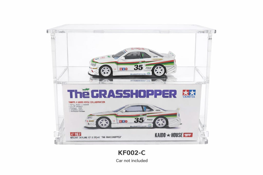 KF002-C —  Clear Acrylic Display Case Everday low price