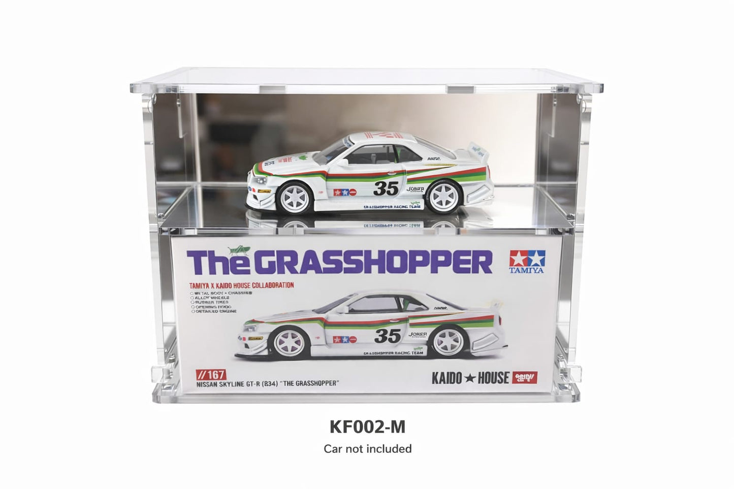 KF002-M — Mirrored Display Case