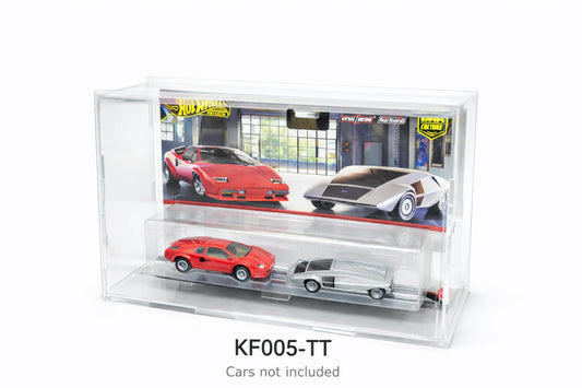 KF005-TT Team Transport Display Case – Hot Wheels Premium (Cars Not Included)