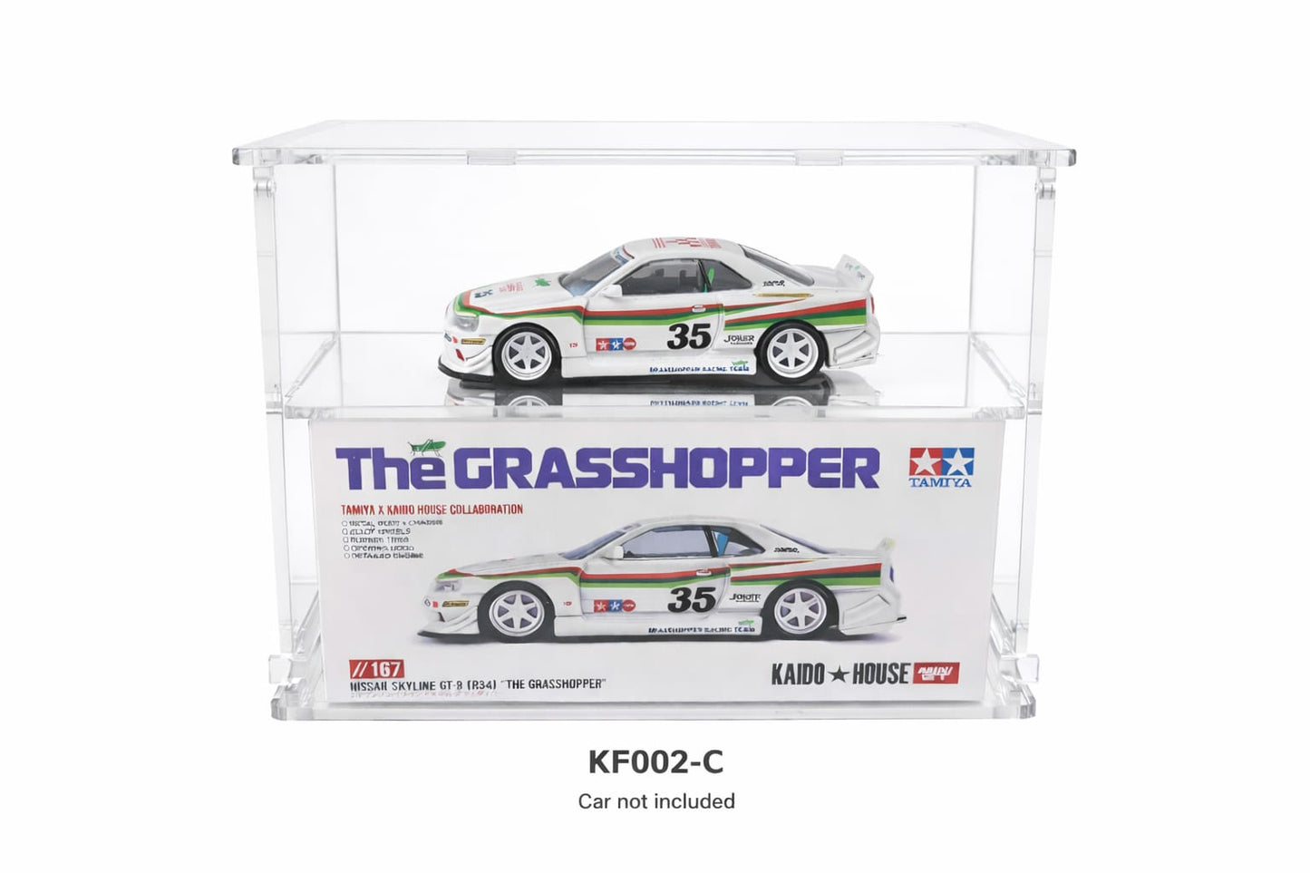 KF002-C — Clear Acrylic Display Case