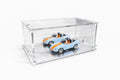 KF003-M single 1:64 display case with mirror base - one car shown with its reflection