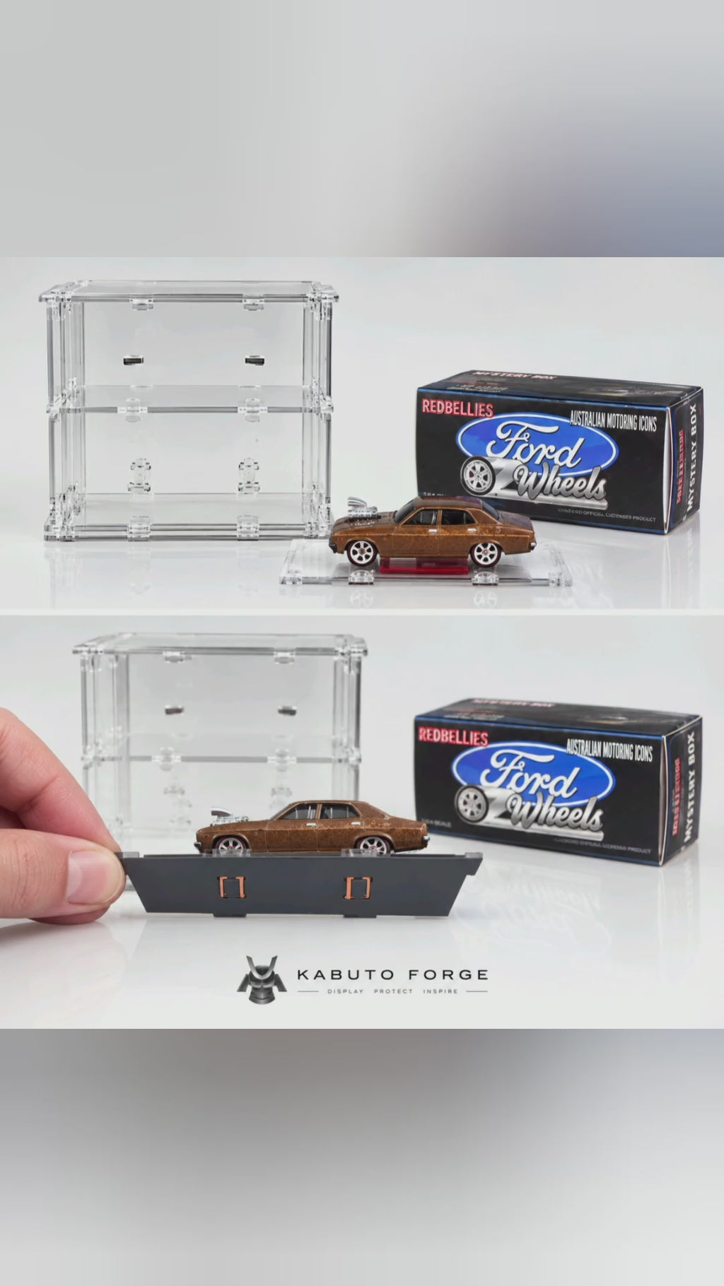 KF002-C —  Clear Acrylic Display Case Everday low price