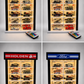 KF004-C  10 Car LED Display Case