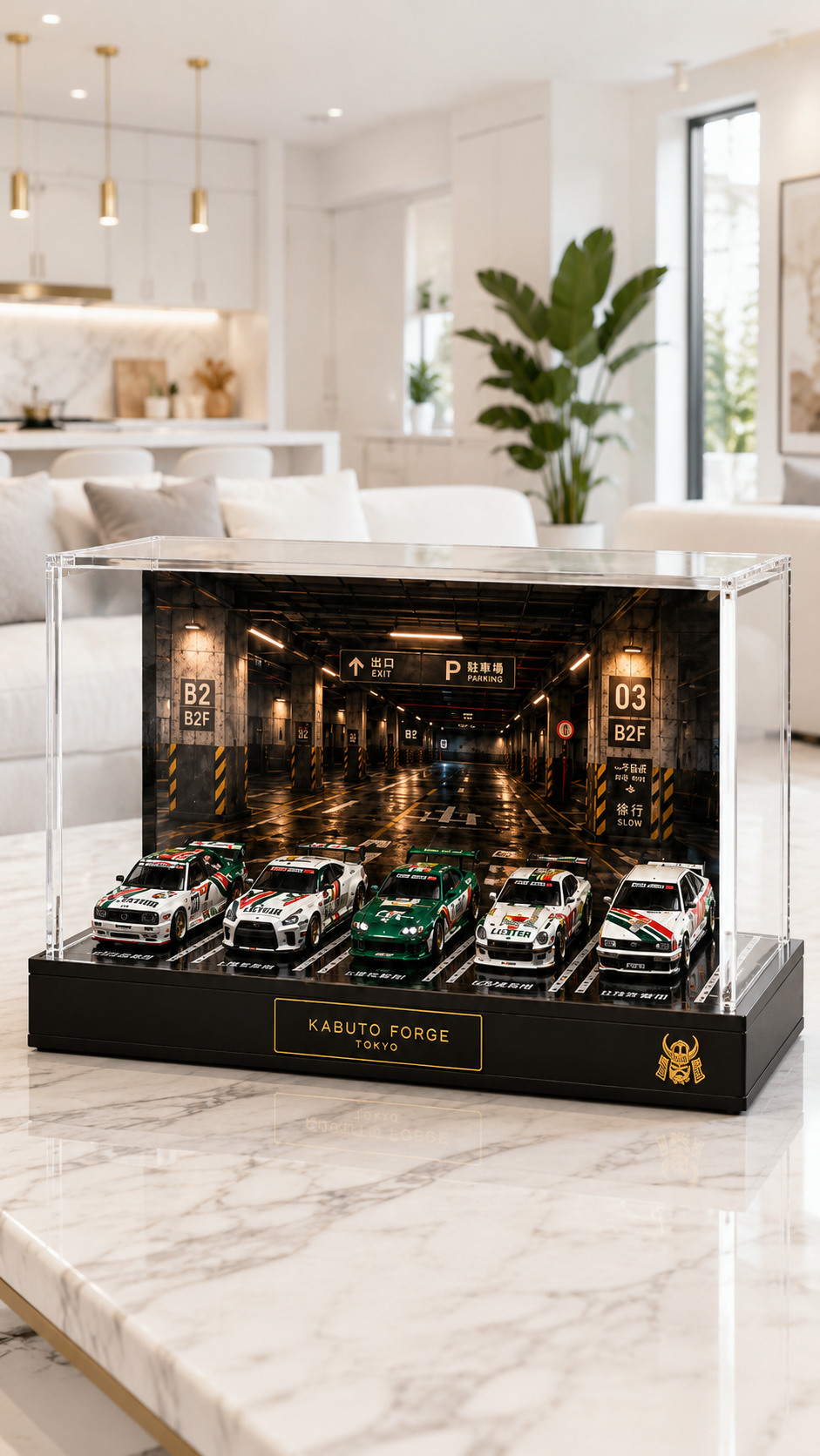 KF003-N- Kabuto Forge LED Konbini Display Case — PRE-ORDER