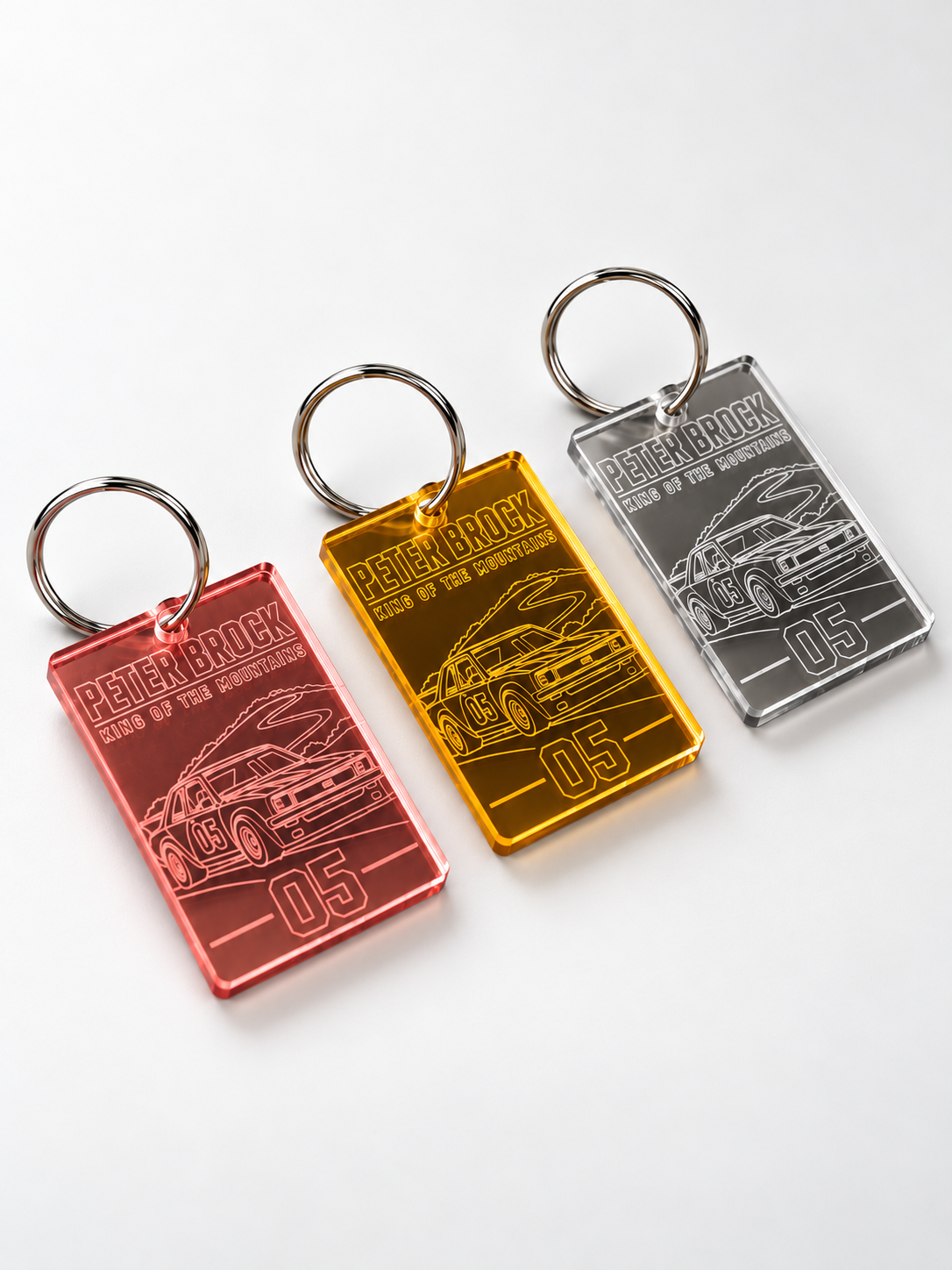KF001-P Peter Brock keyrings