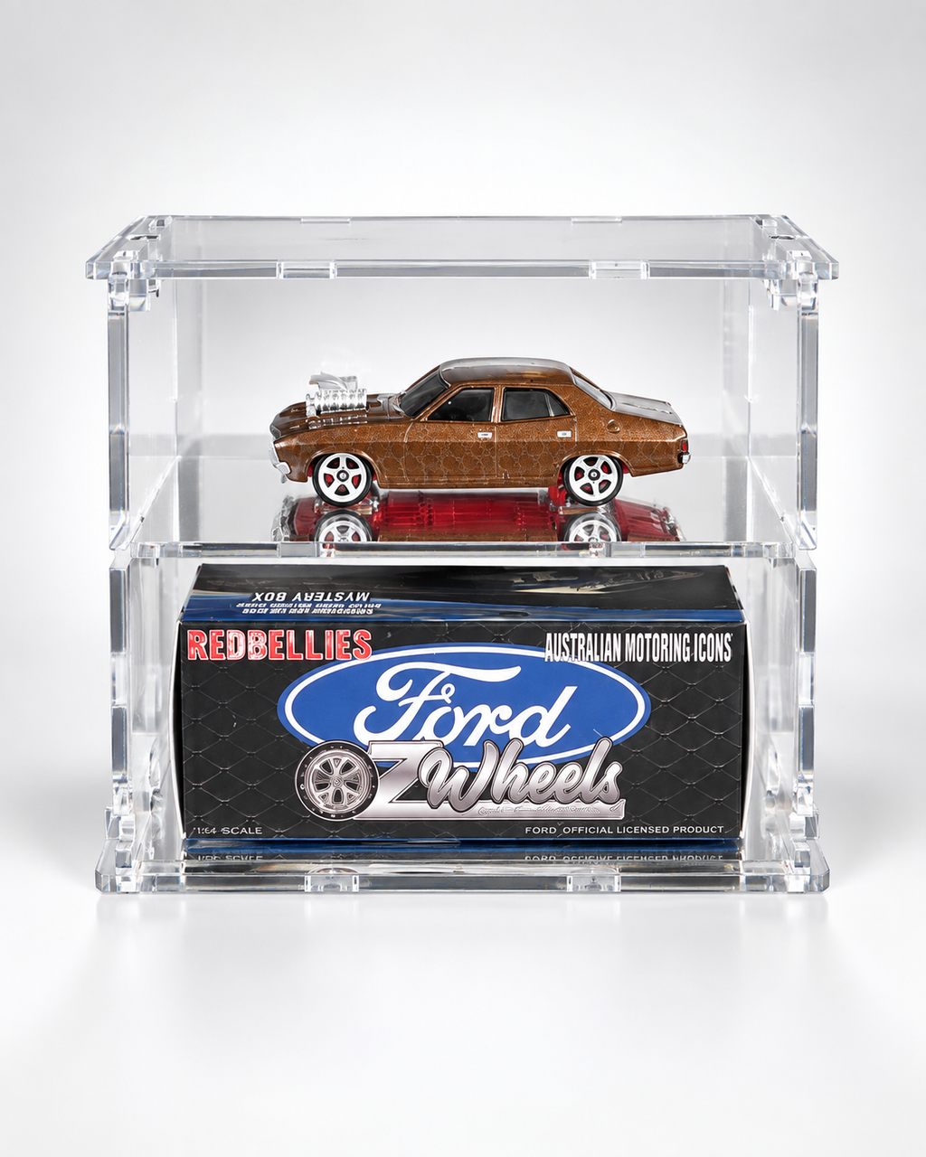 KF002-C —  Clear Acrylic Display Case Everday low price