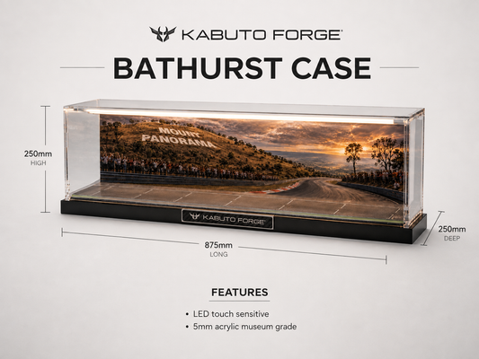 Kabuto Forge Bathurst – Mount Panorama Art Series No. 001 | Limited Edition Display Case