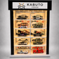 KF004-C  10 Car LED Display Case