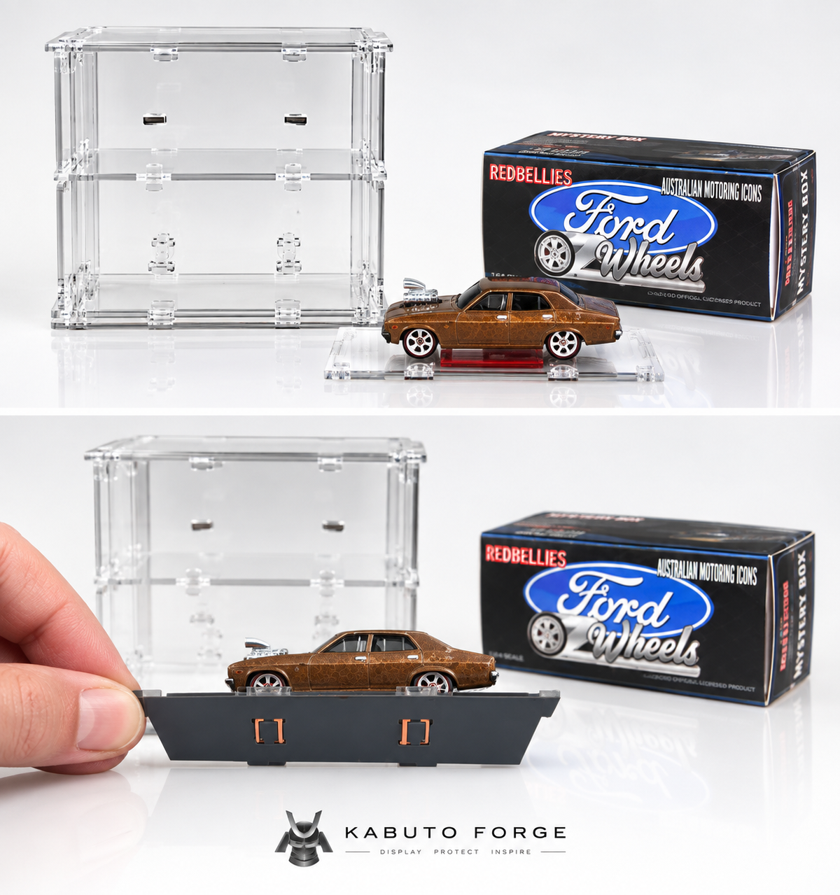 KF002-C —  Clear Acrylic Display Case Everday low price
