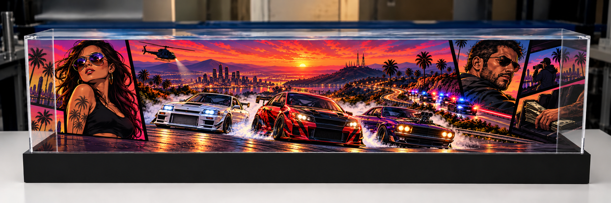 Street Syndicate Large 1:64 Display Case – Pre-Order