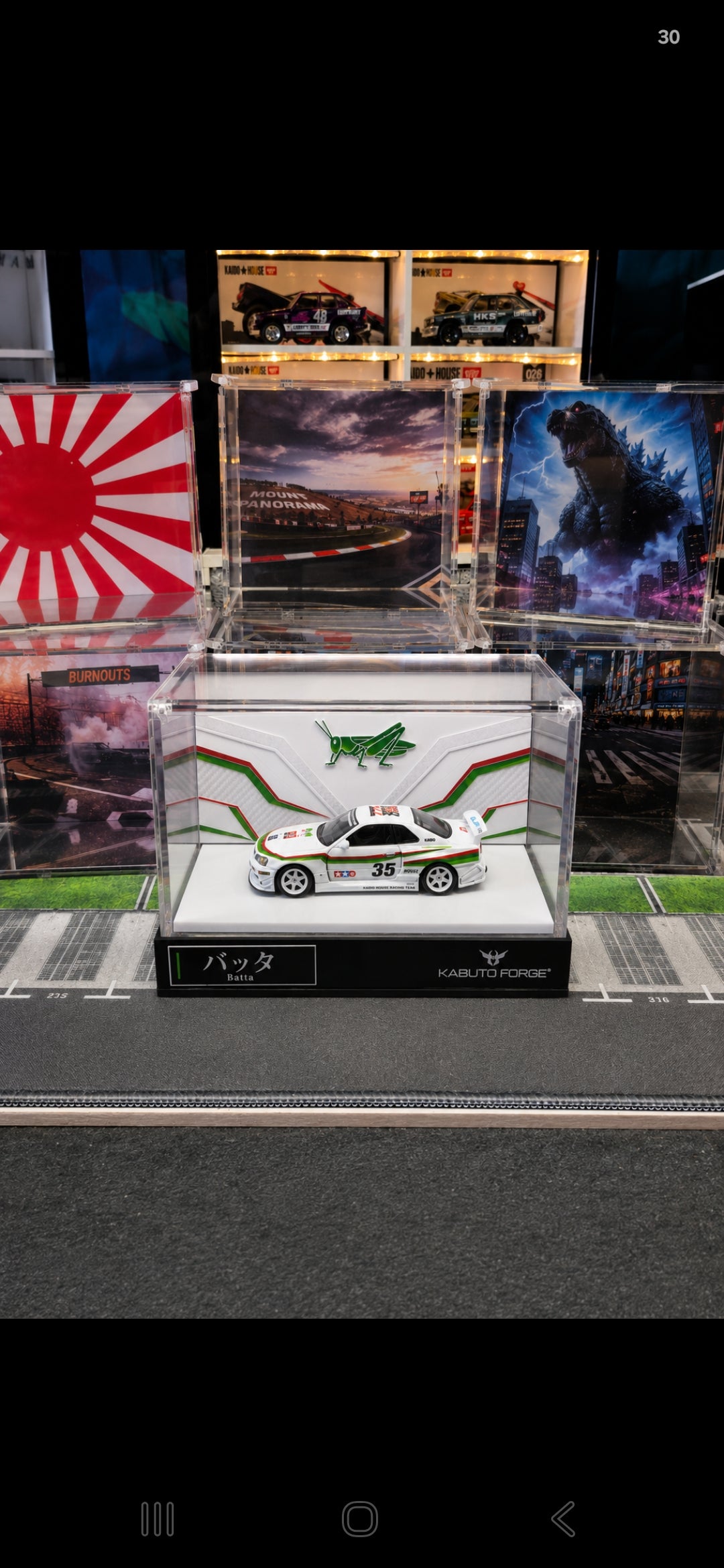 バッタ / Batta – Art Series Display Case